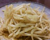 もやし炒め、にんにくカレー味。作り方4写真