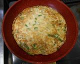 【おつまみ】無限ピーマンのお好み焼き作り方5写真