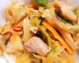 ぱぱっと簡単！鶏ももと野菜のピリ辛炒め作り方6写真