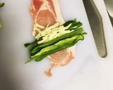 お弁当にも！ピーマンとチーズの肉巻き作り方2写真