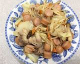 コンビニの材料ですぐできる豚バラ野菜炒め作り方8写真