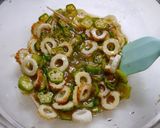 簡単！ピリ辛ネバ～☆和えるだけ夏パスタ作り方3写真