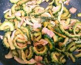 簡単♪ゴーヤの甘辛玉子炒め作り方3写真