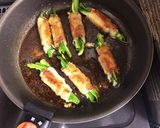 お弁当にも！ピーマンとチーズの肉巻き作り方4写真