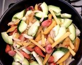 夏野菜のカレー炒め作り方5写真