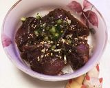 漬けるだけ！簡単★カツオの漬け丼♬作り方8写真