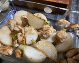 白菜とかぶの豆乳グラタン作り方4写真