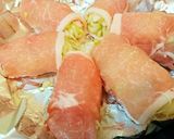 ネギ☆葱☆ねぎ☆の豚肉巻き～昆布だし蒸し作り方3写真