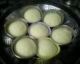 シンプル♪ふわふわ♪豆乳蒸しパン作り方5写真