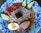 のりっこチキンで、夏休み小学生用冷麺作り方3写真