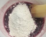 紫いもパンケーキ作り方3写真
