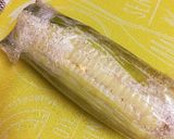 レンジでとうもろこし♪作り方1写真