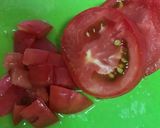 焼きアジの夏野菜&おかかソースのせ作り方7写真