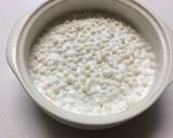 クスクスとラムレーズンのヨーグルトケーキ作り方3写真