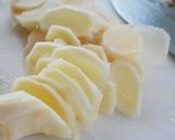 ＊新生姜の醤油漬け＊作り方1写真