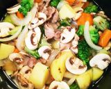 市販ルウと隠し味で！本格ビーフシチュー作り方12写真