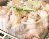 蒸し手羽元の梅肉ソースがけ作り方5写真