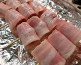 ミニトマトのベーコン巻き作り方1写真