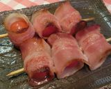 ミニトマトのベーコン巻き作り方5写真