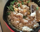 生姜で美味！納豆とインゲンのチャーハン作り方3写真
