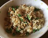 生姜で美味！納豆とインゲンのチャーハン作り方4写真