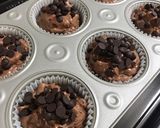 チョコチップたっぷりココアマフィン作り方5写真