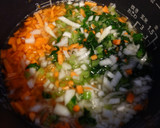 簡単離乳食☆後期☆鶏ささみ炊き込みご飯作り方4写真