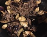 ラム肉とナスの炒め物作り方5写真