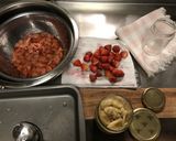 激うま5分♡いちごアイスのビン作り方1写真