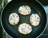 簡単☆豚肉とひじきのハンバーグ作り方8写真