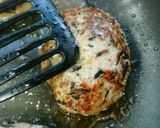 簡単☆豚肉とひじきのハンバーグ作り方10写真