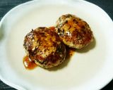 簡単☆豚肉とひじきのハンバーグ作り方13写真