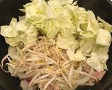 焼きそばの具材で、餡かけかた焼きそば！作り方5写真