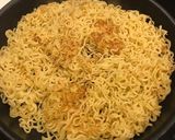 焼きそばの具材で、餡かけかた焼きそば！作り方8写真