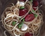 タラコとモッツァレラの冷製パスタ♡作り方3写真