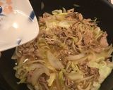 焼きそばの具材で、餡かけかた焼きそば！作り方10写真