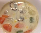 小麦粉とオリーブオイルでホワイトシチュー作り方7写真