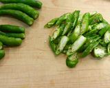 大量消費に！長シシトウと人参の味噌炒め煮作り方2写真