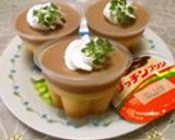 ミロで楽しい２層のプッチンプリン作り方6写真