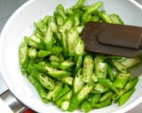 大量消費に！長シシトウと人参の味噌炒め煮作り方5写真