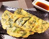 市販粉なし！キムチ入りで簡単チヂミ♪♪作り方5写真