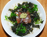 あじ漬け丼 → まご茶漬け　漁師メシ！作り方18写真