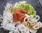 簡単ヘルシー！和えるだけ☆夏パスタ風蕎麦作り方2写真