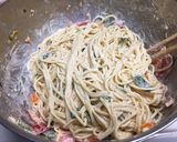 カラフルトマトとツナの冷製パスタサラダ作り方6写真