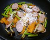 簡単！魚肉ソーセージのクリームソテー作り方3写真