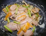 簡単！魚肉ソーセージのクリームソテー作り方5写真
