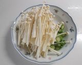 簡単！オクラとエノキのさっぱり和え作り方1写真