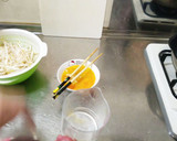 卵ともやしとチーズの炒め物＠油使わない作り方2写真