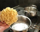 自作の手打ち中華麺で作った乾麺の実食作り方2写真