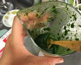 ほうれん草ごはん作り方1写真